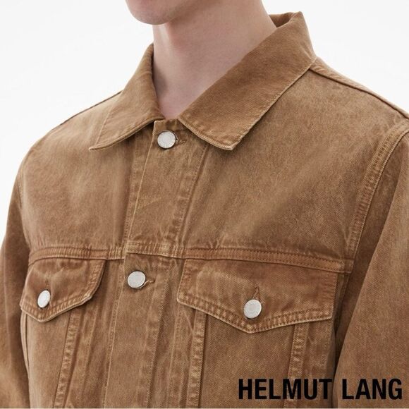 Helmut Lang **NWT** Denim Trucker Jacket in Rust - Picture 8 of 15